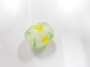 アンティーク　トンボ玉　帯留め